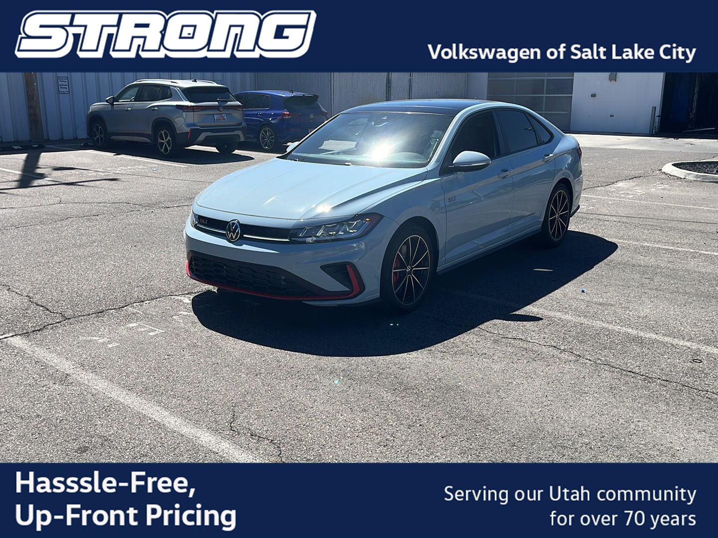 Monument Gray 2026 Volkswagen Jetta GLI Sedan Front-Wheel Drive Manual