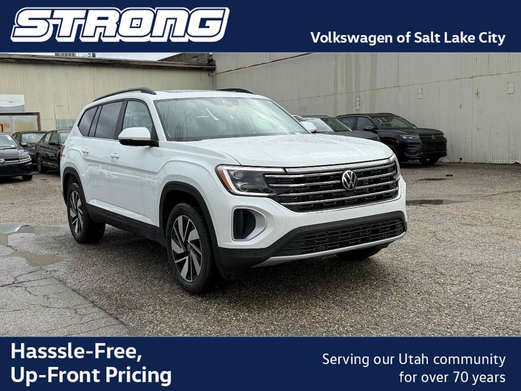 Opal White Pearl 2026 Volkswagen Atlas SUV / Crossover All-Wheel Drive Automatic