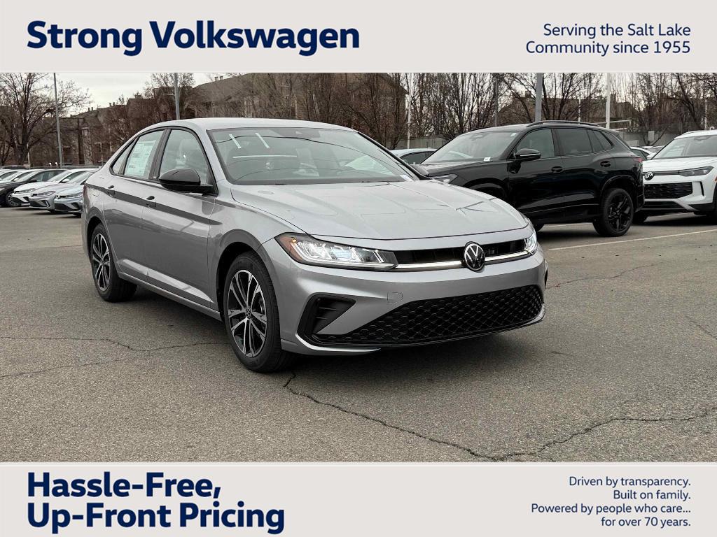 Pyrite Silver Metallic 2026 Volkswagen Jetta Sedan Front-Wheel Drive Automatic
