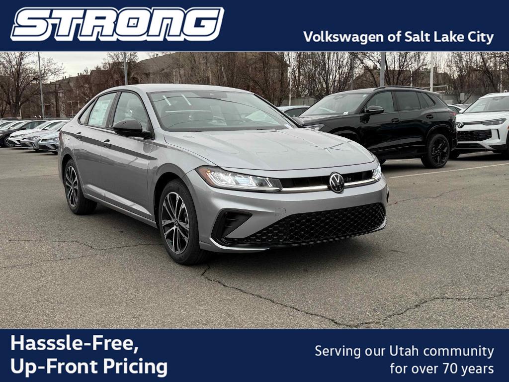 Pyrite Silver Metallic 2026 Volkswagen Jetta Sedan Front-Wheel Drive Automatic