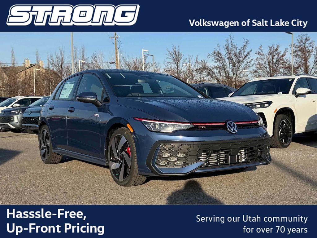 Slate Blue Metallic 2026 Volkswagen Golf GTI Hatchback Front-Wheel Drive Automatic