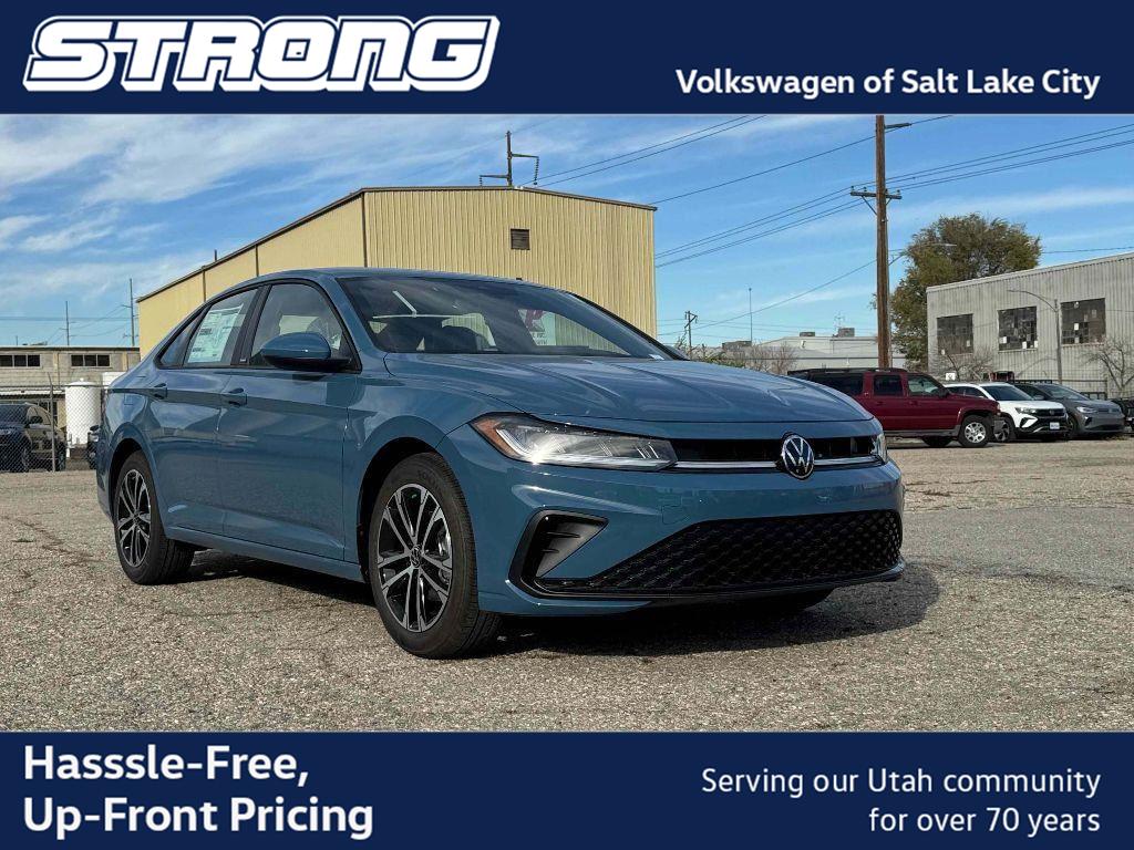 Monterey Blue Pearl 2026 Volkswagen Jetta Sedan Front-Wheel Drive Automatic