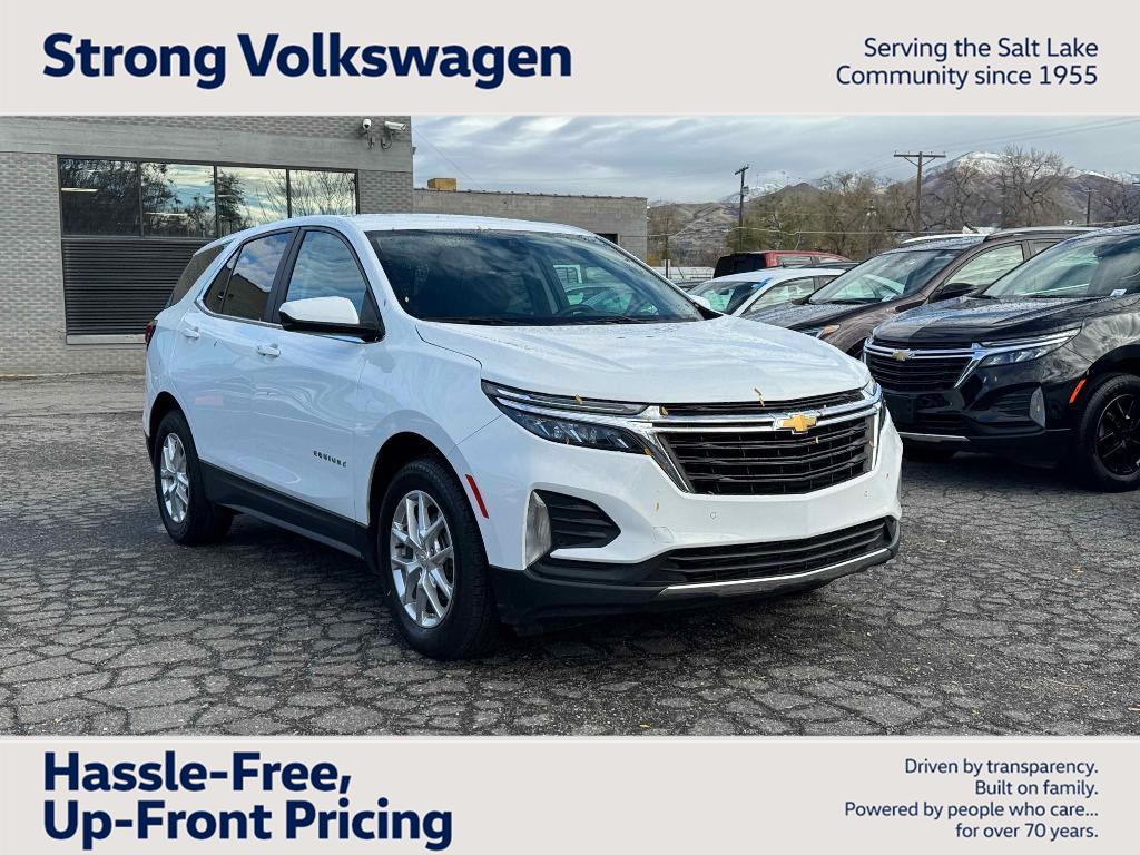 Summit White 2024 Chevrolet Equinox LT FWD with 1LT SUV / Crossover Front-Wheel Drive 6-Speed Automatic