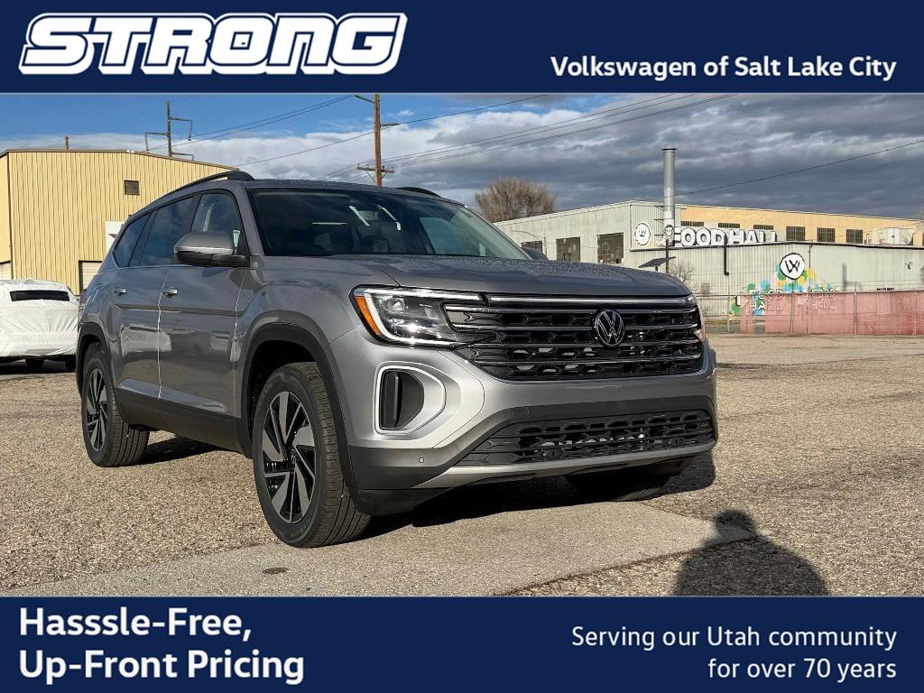 Silver Mist Metallic 2026 Volkswagen Atlas SUV / Crossover All-Wheel Drive Automatic