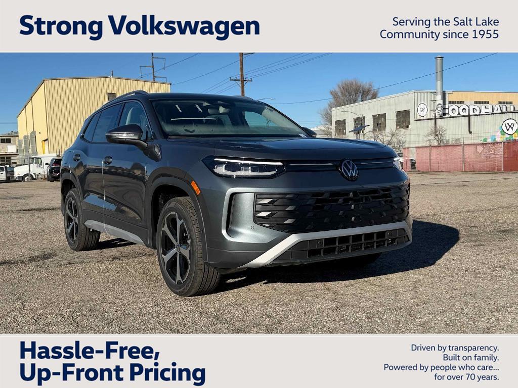 Platinum Gray Metallic 2026 Volkswagen Tiguan SE 4Motion SUV / Crossover All-Wheel Drive Automatic