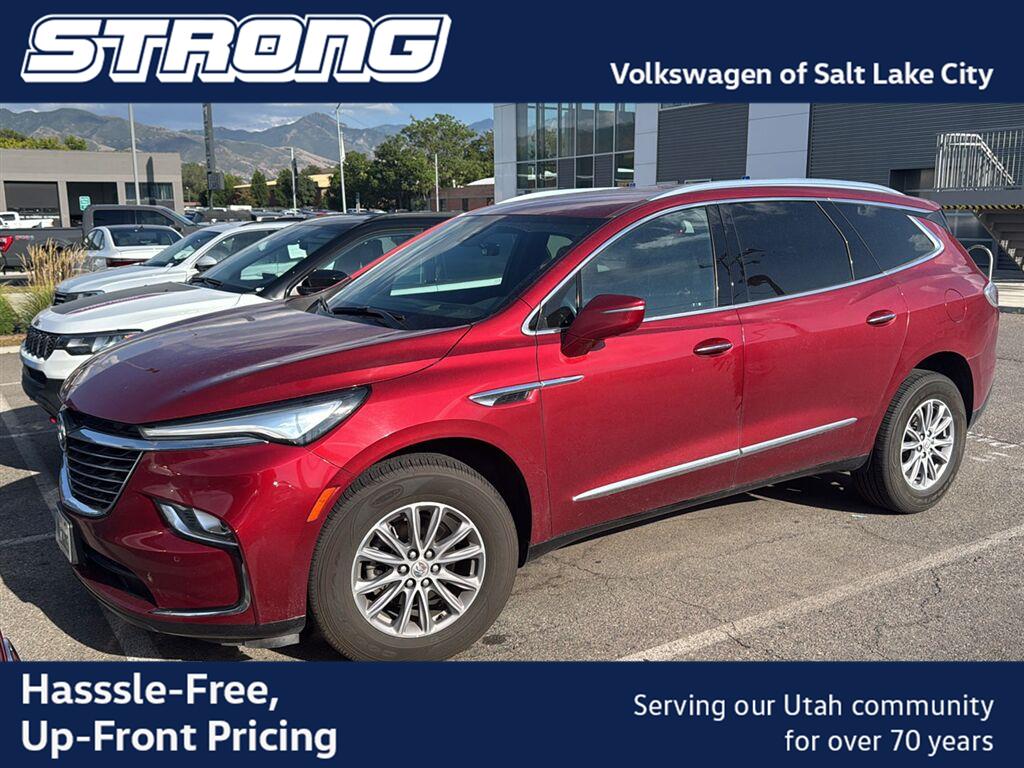 Cherry Red Tintcoat 2024 Buick Enclave SUV / Crossover Four-Wheel Drive 9-Speed Automatic