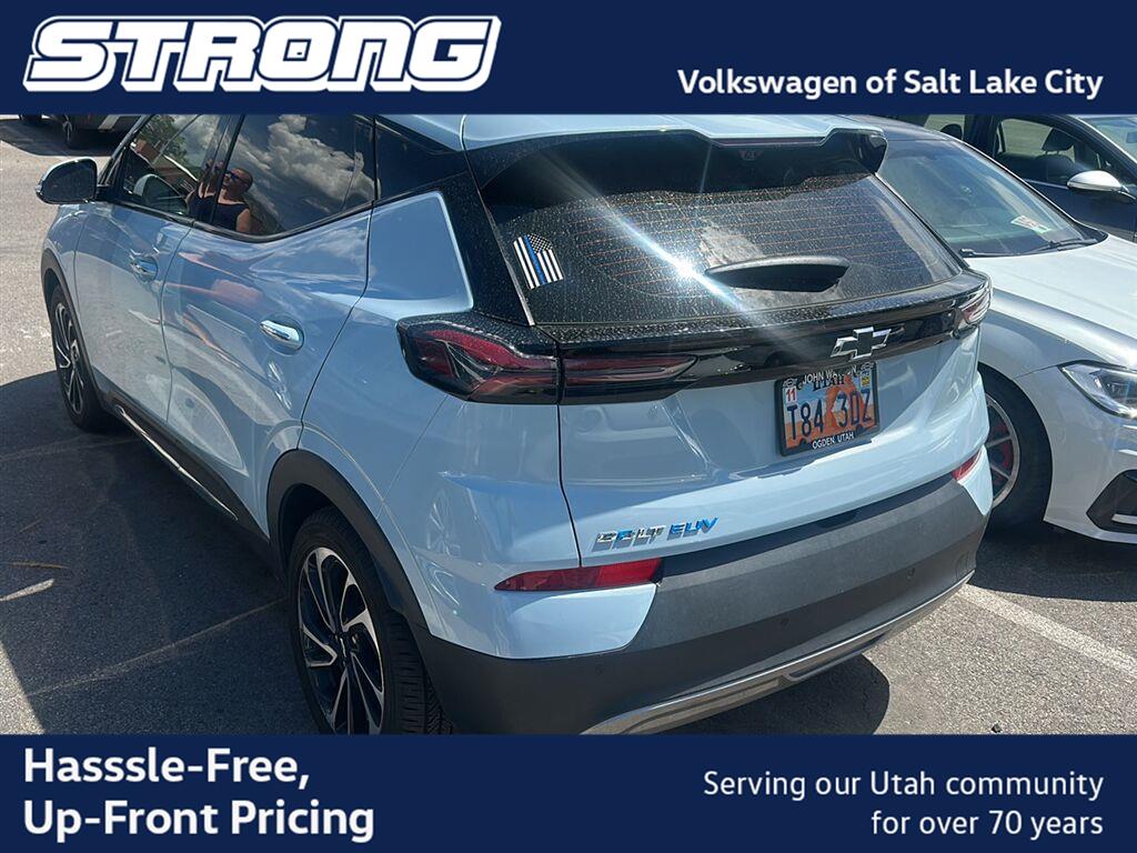 Ice Blue Metallic 2023 Chevrolet Bolt EUV Hatchback Front-Wheel Drive Automatic