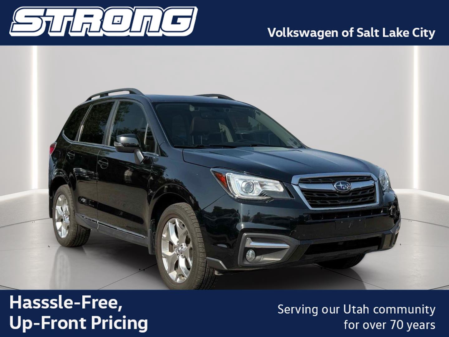 Crystal Black Silica 2018 Subaru Forester SUV / Crossover All-Wheel Drive Continuously Variable Transmission