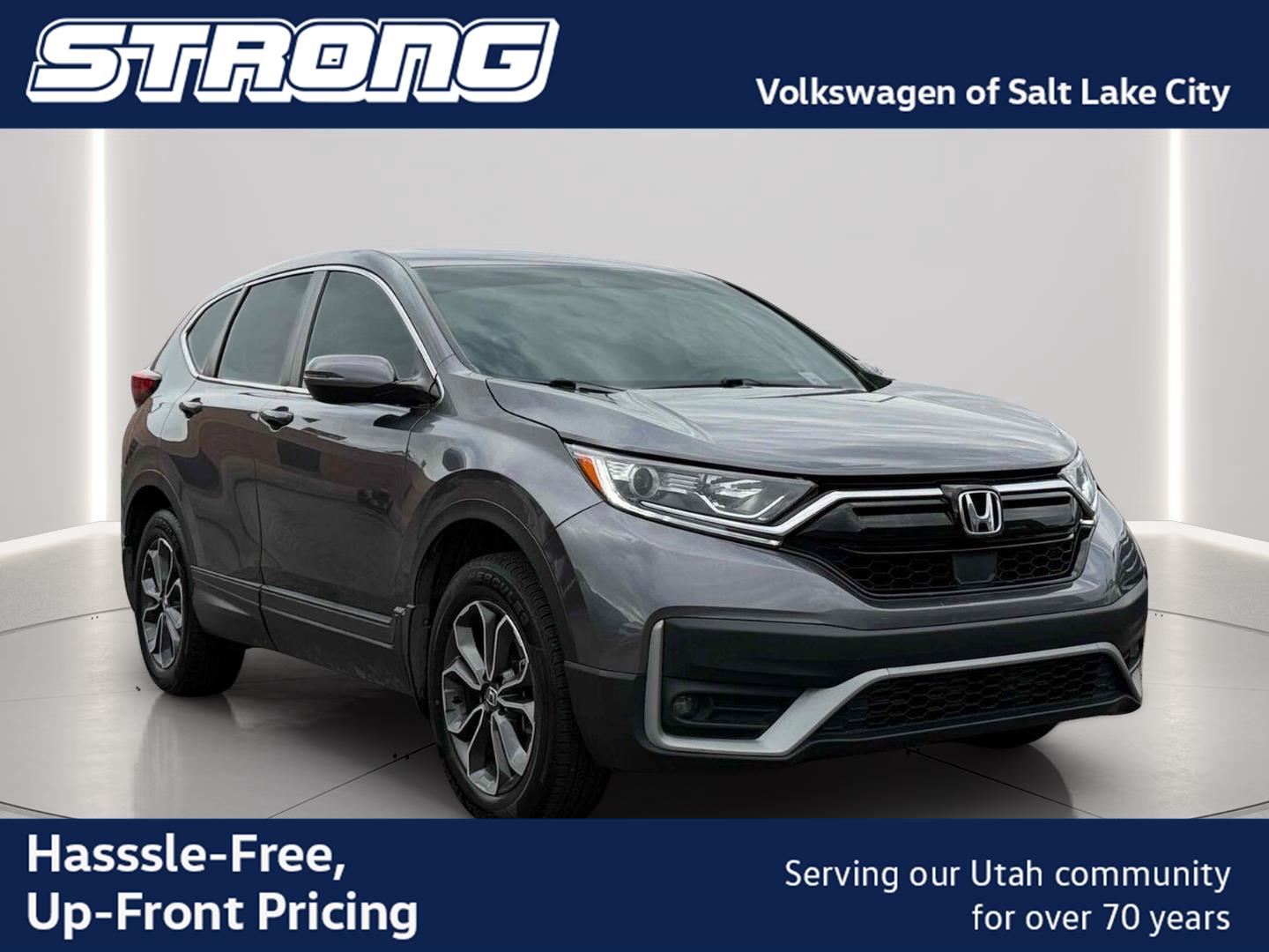 Gray (Modern Steel Metallic) 2021 Honda CR-V SUV / Crossover All-Wheel Drive Continuously Variable Transmission