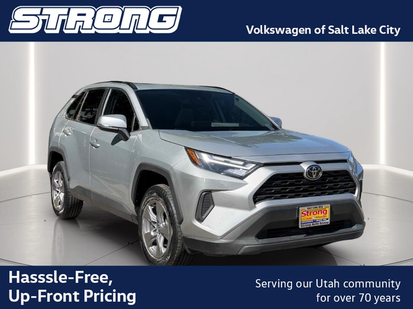 Silver Sky Metallic 2022 Toyota RAV4 SUV / Crossover All-Wheel Drive Automatic