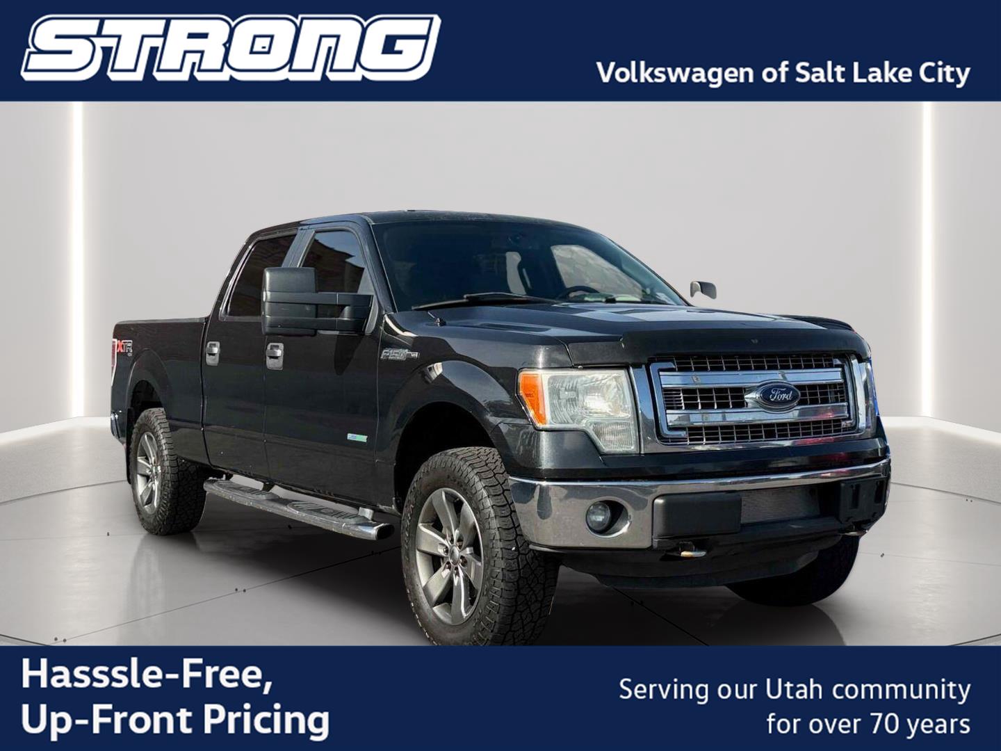 Tuxedo Black Metallic 2013 Ford F-150 Pickup Truck Four-Wheel Drive 6-Speed Automatic