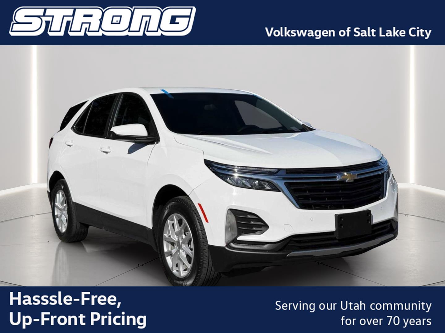 Summit White 2023 Chevrolet Equinox SUV / Crossover Four-Wheel Drive 6-Speed Automatic