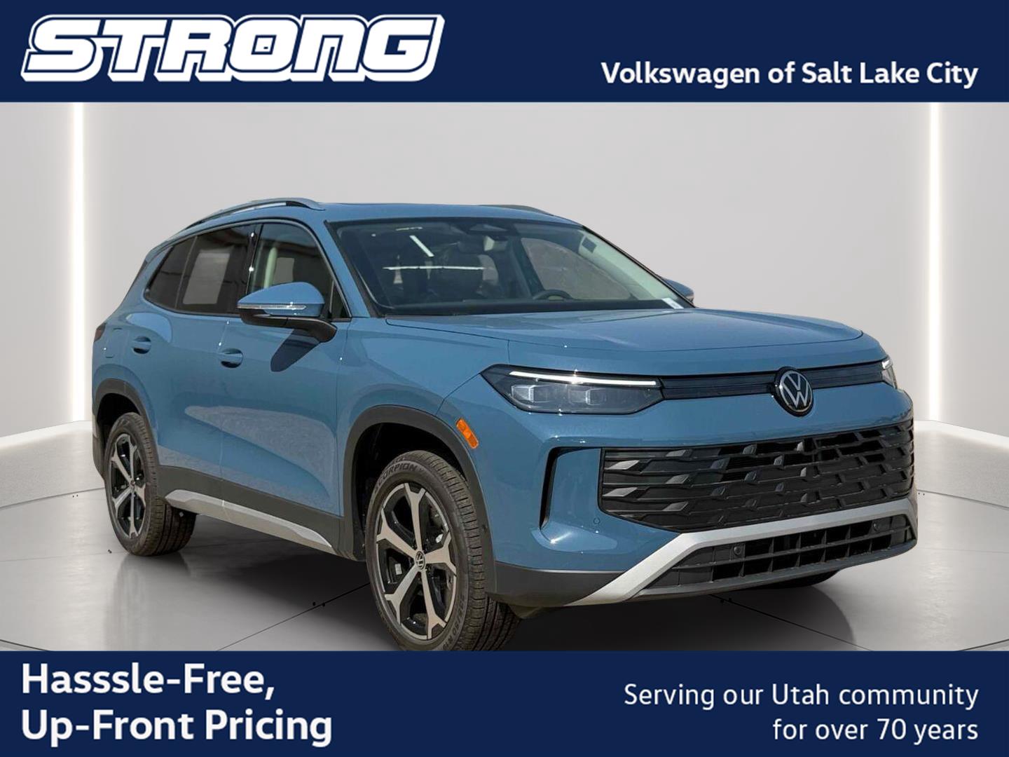 monterey blue pearl 2026 Volkswagen Tiguan SUV / Crossover All-Wheel Drive Automatic