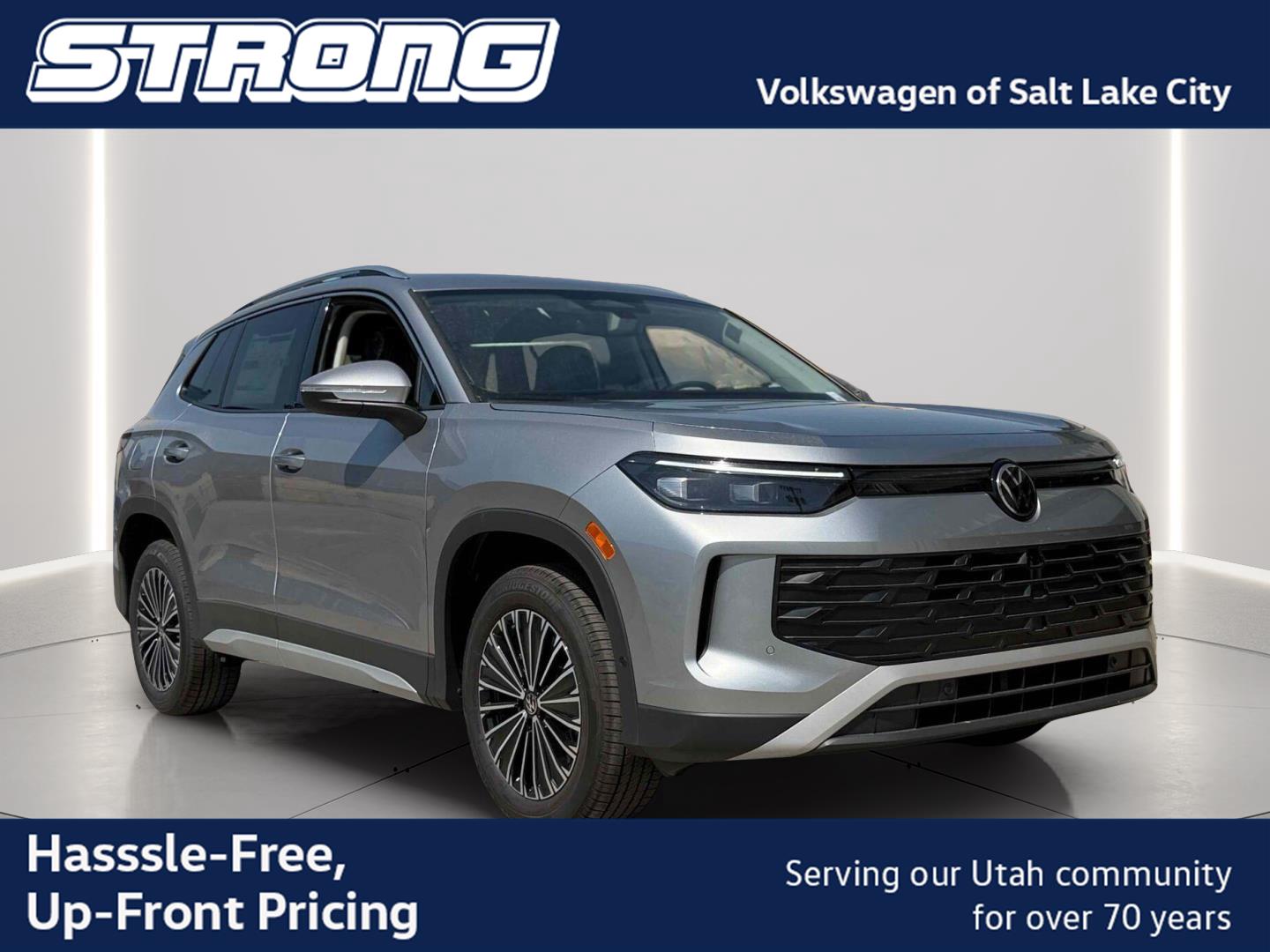 Pyrite Silver Metallic 2026 Volkswagen Tiguan SUV / Crossover All-Wheel Drive Automatic