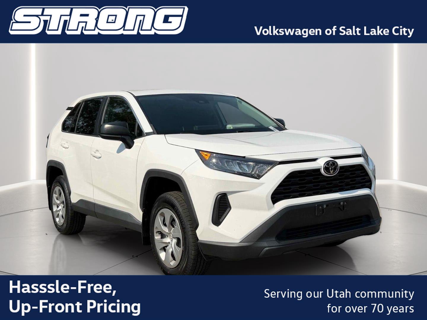White 2022 Toyota RAV4 SUV / Crossover All-Wheel Drive 8-Speed Automatic