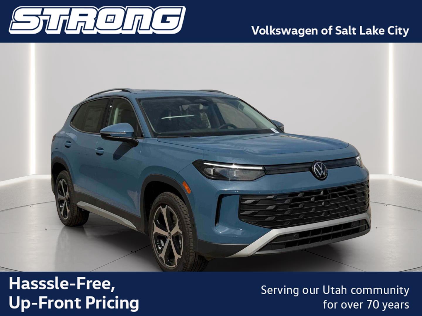 monterey blue pearl 2026 Volkswagen Tiguan SUV / Crossover All-Wheel Drive Automatic