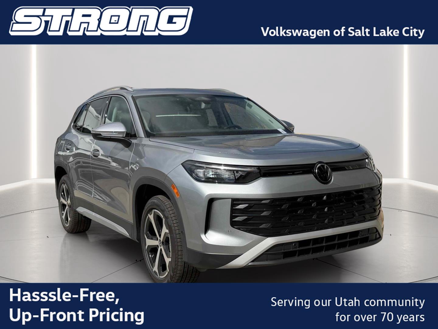 Pyrite Silver Metallic 2026 Volkswagen Tiguan SUV / Crossover All-Wheel Drive Automatic