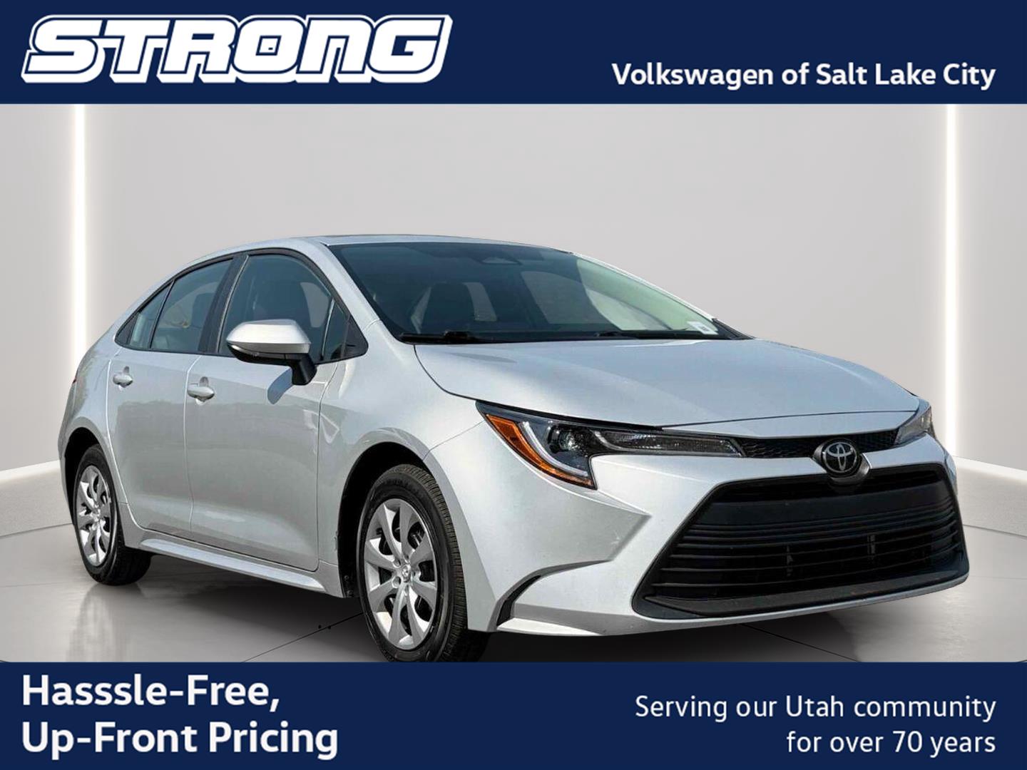 Classic Silver Metallic 2026 Toyota Corolla Sedan Front-Wheel Drive Continuously Variable Transmission