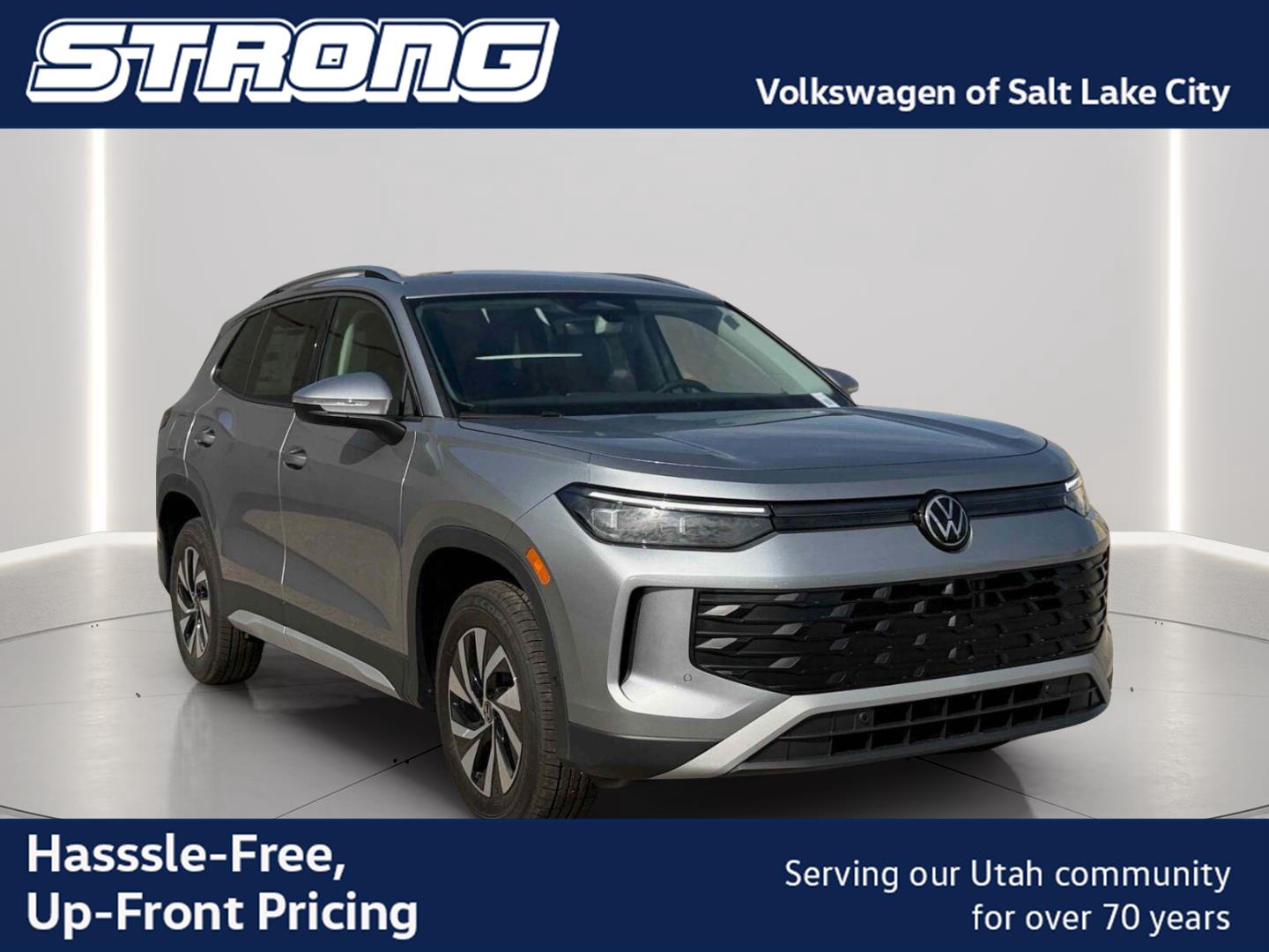 Pyrite Silver Metallic 2026 Volkswagen Tiguan SUV / Crossover All-Wheel Drive Automatic