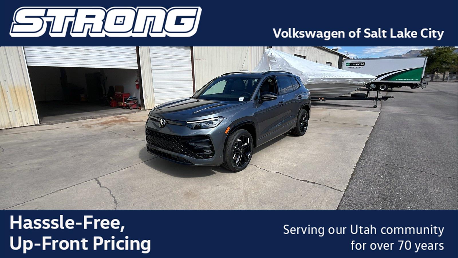 Platinum Gray Metallic 2026 Volkswagen Tiguan SUV / Crossover All-Wheel Drive Automatic
