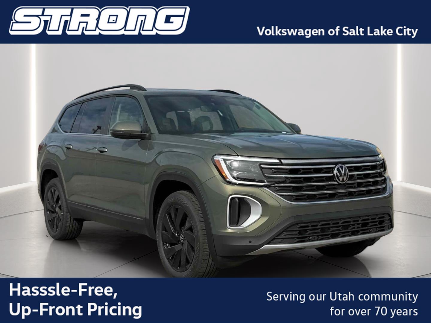 Avocado Green Pearl 2026 Volkswagen Atlas SUV / Crossover All-Wheel Drive Automatic