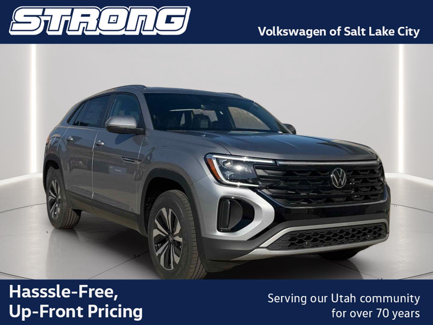 Silver Mist Metallic 2026 Volkswagen Atlas Cross Sport SUV / Crossover All-Wheel Drive Automatic