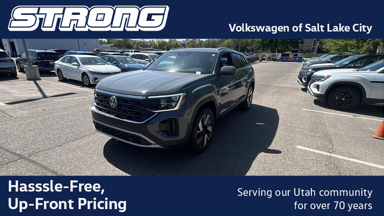 PURE GRAY 2026 Volkswagen Atlas Cross Sport SUV / Crossover All-Wheel Drive