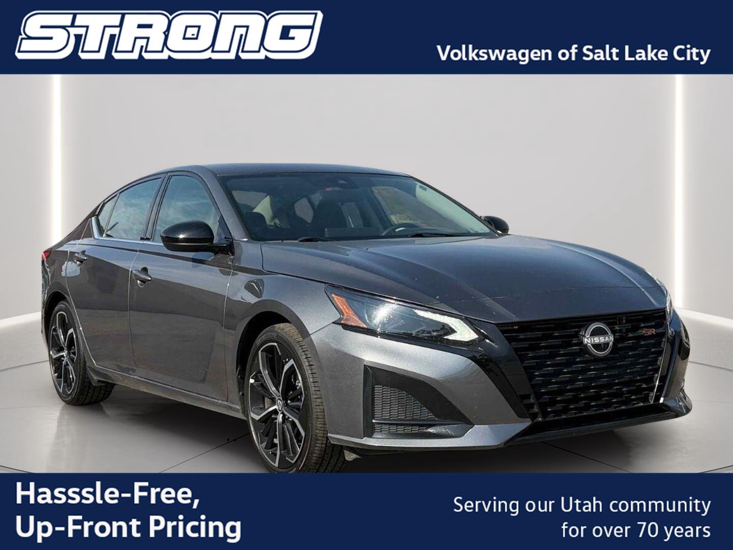 Gray (Gun Metallic) 2026 Nissan Altima Sedan Front-Wheel Drive Continuously Variable Transmission