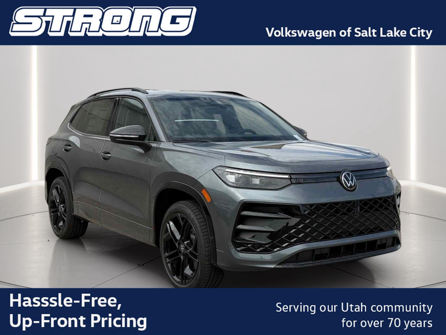 Platinum Gray Metallic 2026 Volkswagen Tiguan SUV / Crossover All-Wheel Drive Automatic