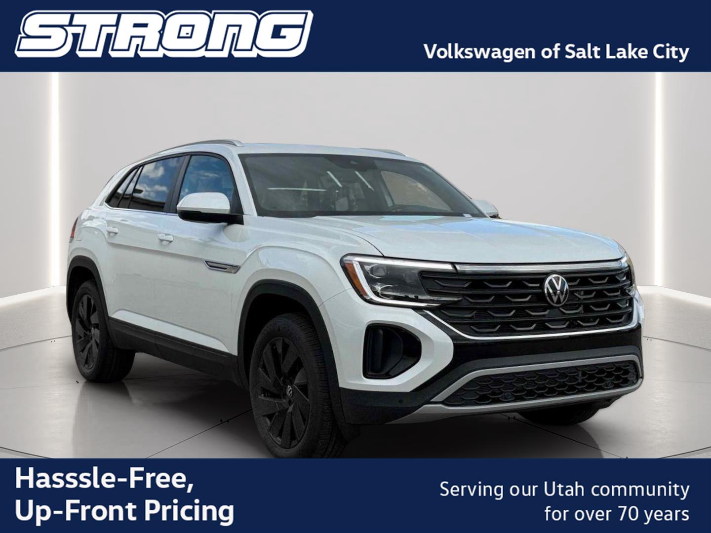 Opal White Pearl 2026 Volkswagen Atlas Cross Sport SUV / Crossover All-Wheel Drive Automatic