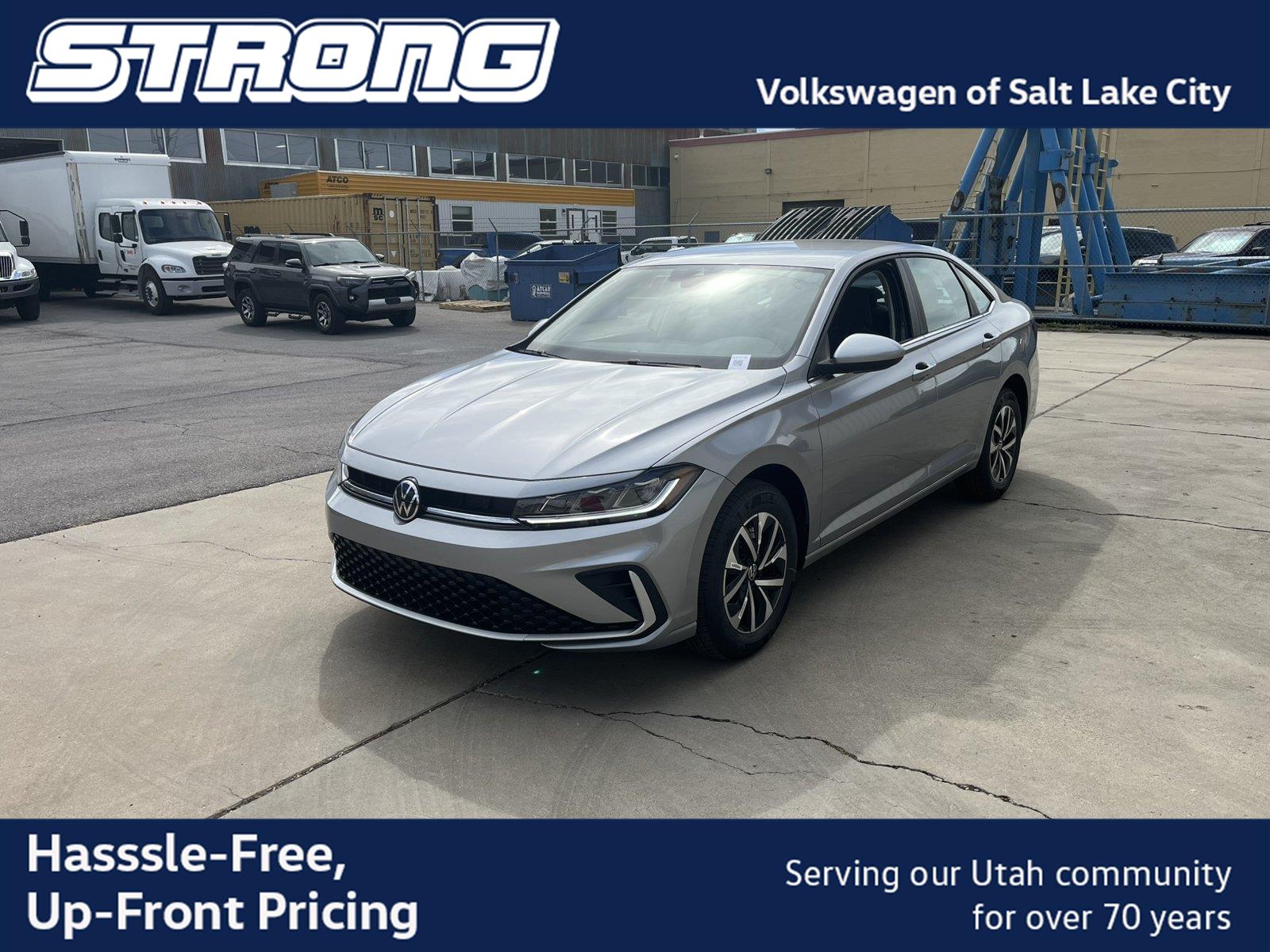 Pyrite Silver Metallic 2027 Volkswagen Jetta Sedan Front-Wheel Drive Automatic