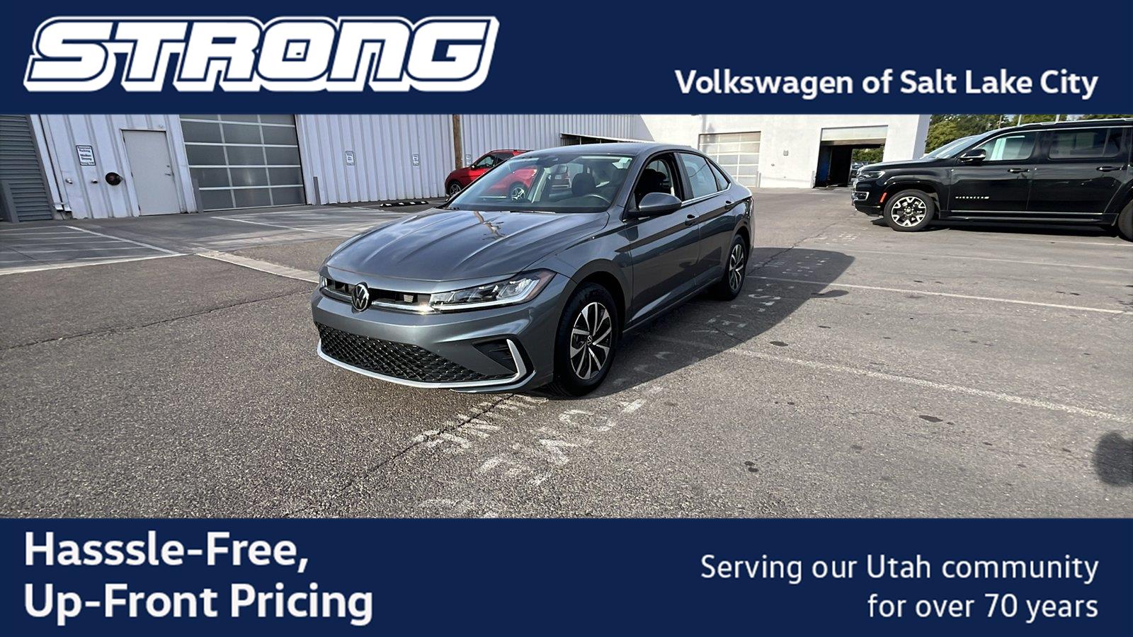 Platinum Gray Metallic 2026 Volkswagen Jetta Sedan Front-Wheel Drive Automatic