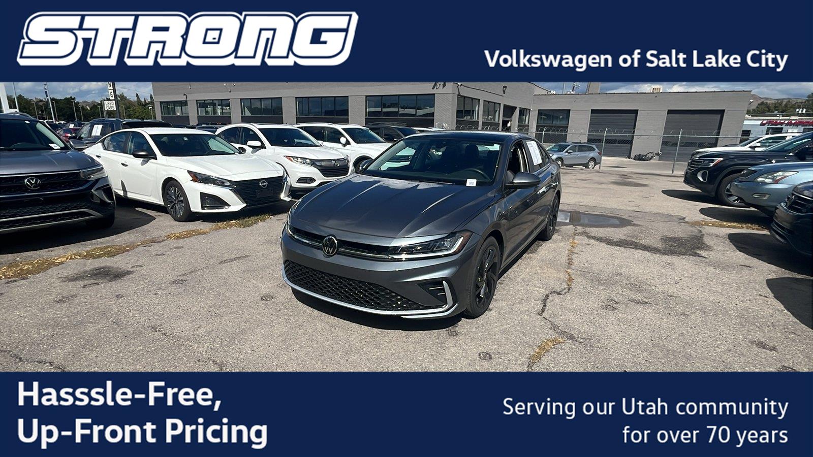 Platinum Gray Metallic 2026 Volkswagen Jetta Sedan Front-Wheel Drive Automatic