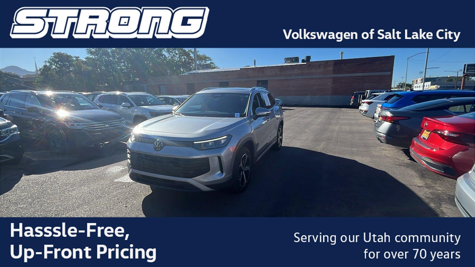 Pyrite Silver Metallic 2026 Volkswagen Tiguan SUV / Crossover All-Wheel Drive Automatic