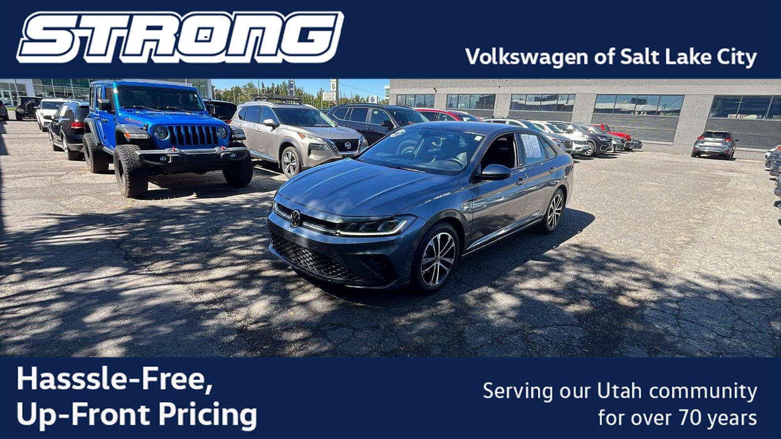 Platinum Gray Metallic 2026 Volkswagen Jetta Sedan Front-Wheel Drive Automatic