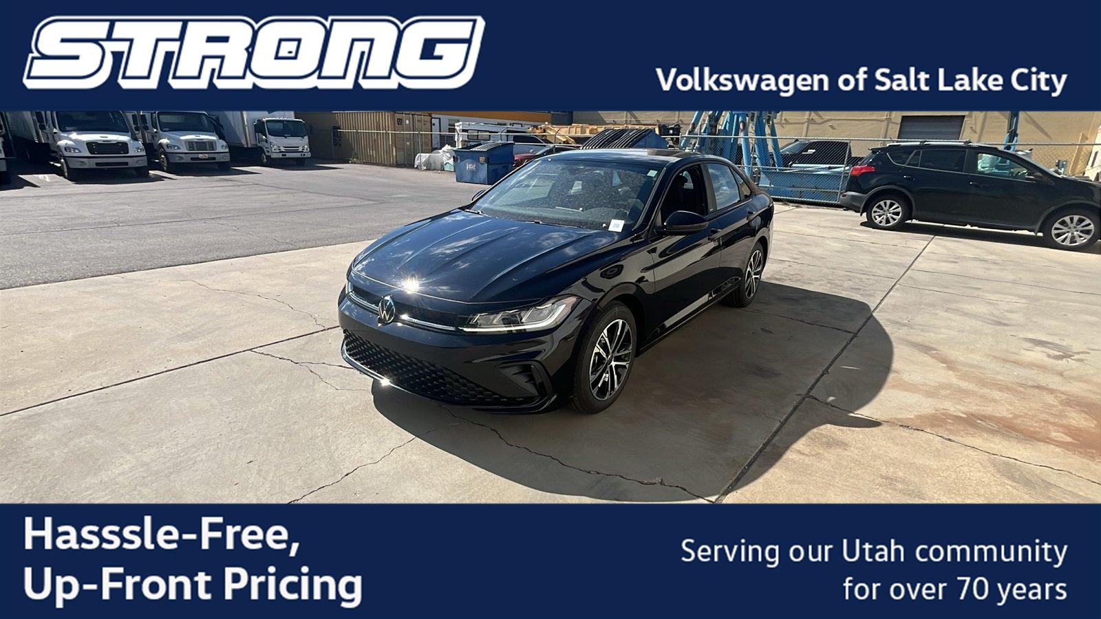 Deep Black Pearl 2027 Volkswagen Jetta Sedan Front-Wheel Drive Automatic