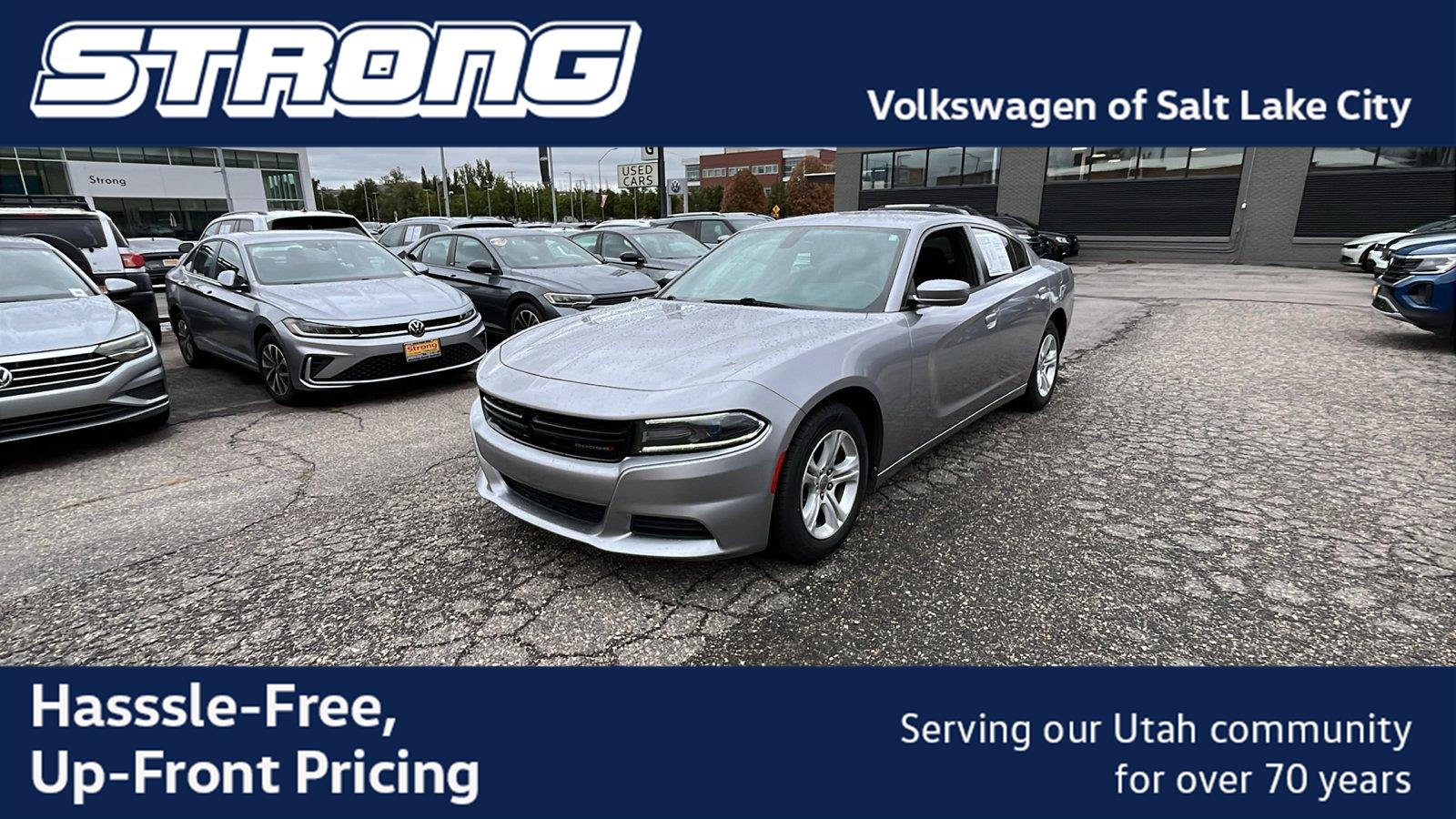 Silver (Billet Clearcoat) 2018 Dodge Charger Sedan Rear-Wheel Drive 8-Speed Automatic