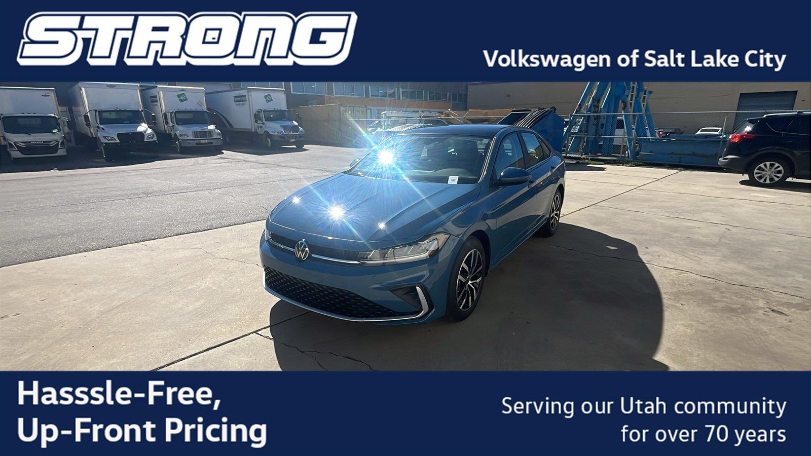 Monterey Blue Pearl 2027 Volkswagen Jetta Sedan Front-Wheel Drive Automatic