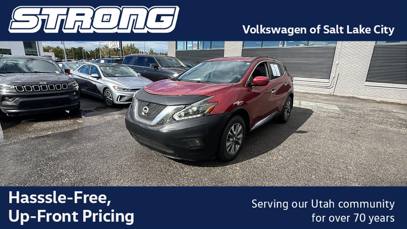 Cayenne Red Metallic 2016 Nissan Murano SUV / Crossover Front-Wheel Drive Continuously Variable Transmission