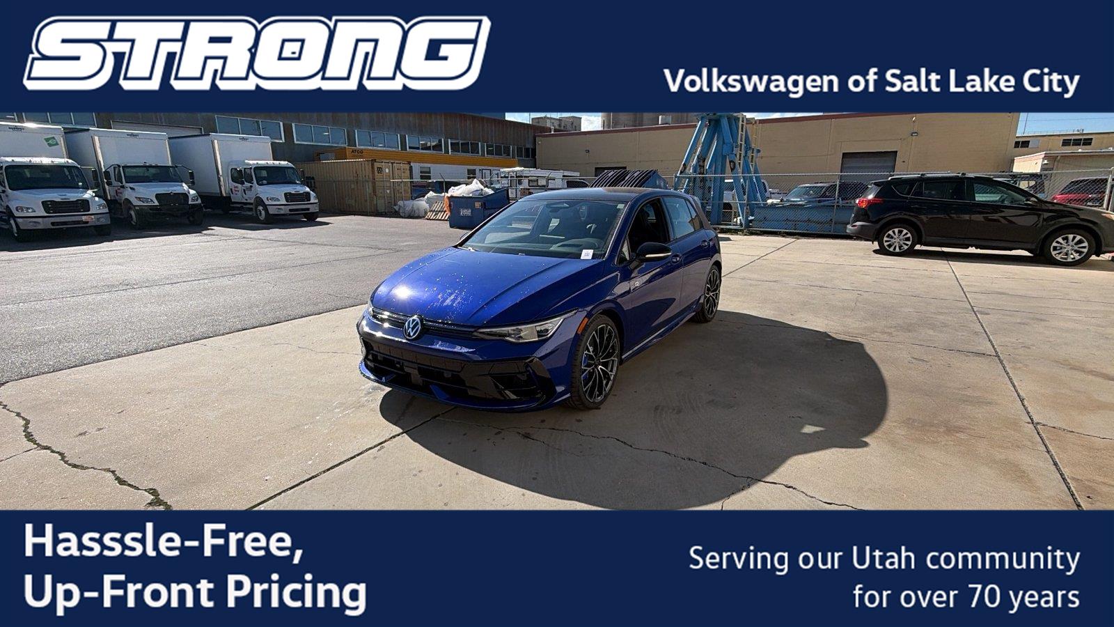 Lapiz Blue Metallic 2026 Volkswagen Golf R Hatchback All-Wheel Drive Automatic