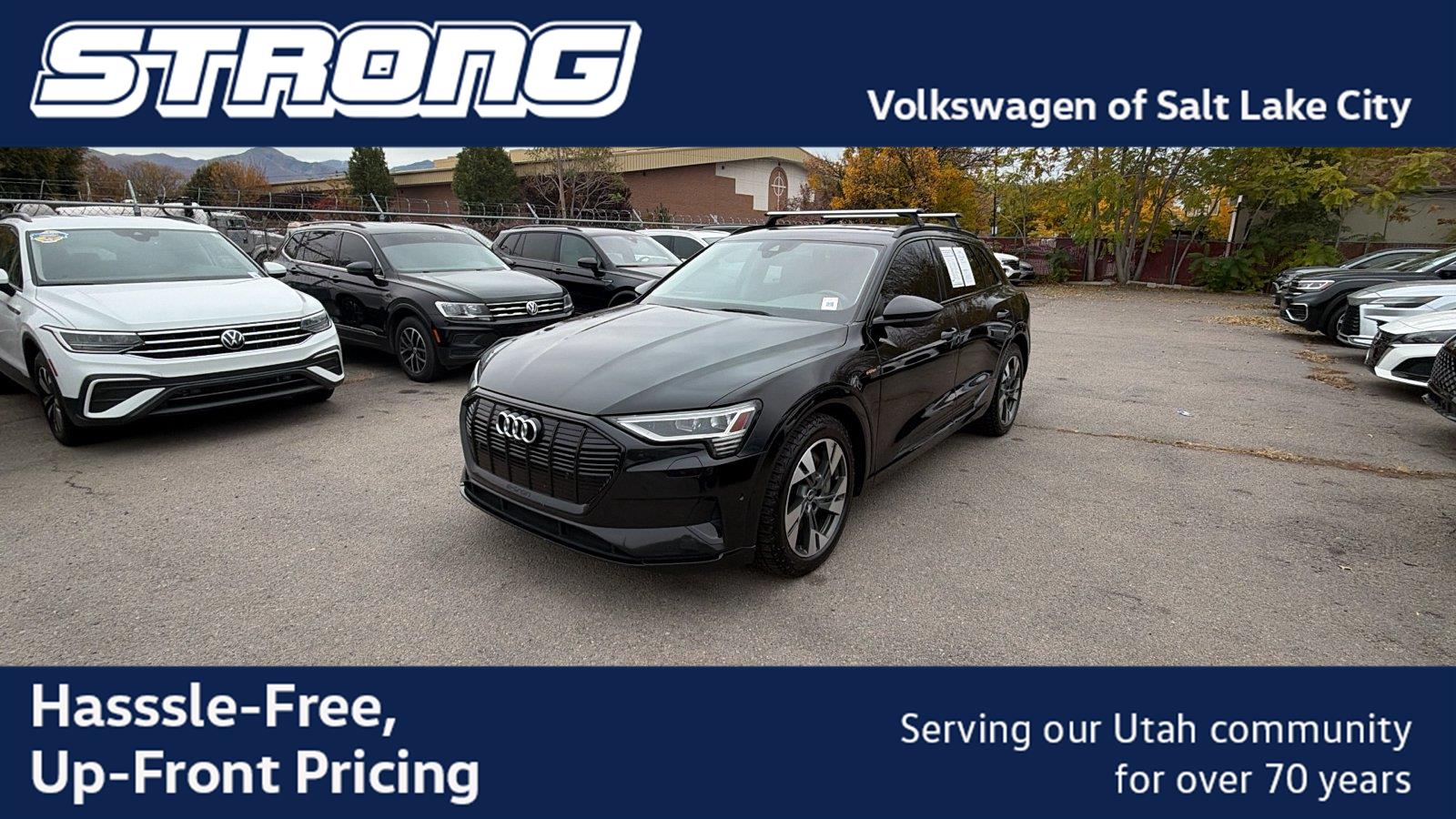 Mythos Black Metallic 2021 Audi e-tron SUV / Crossover All-Wheel Drive Automatic