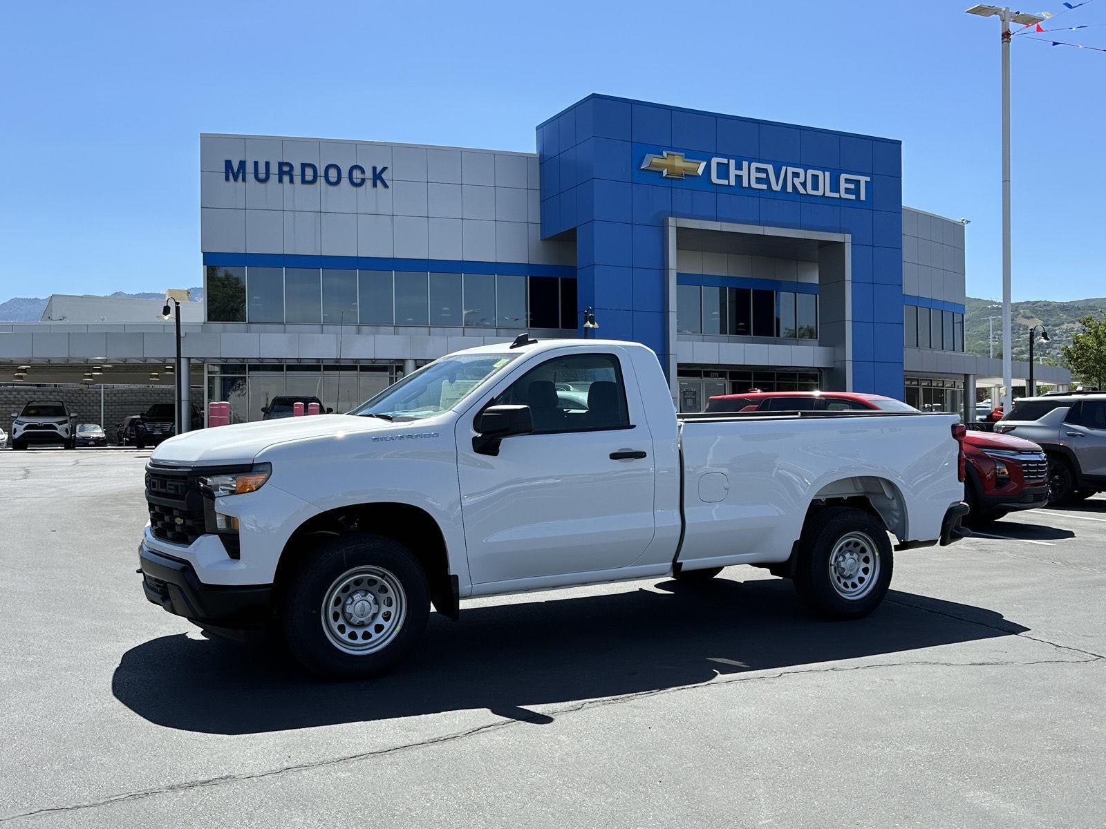 Summit White 2026 Chevrolet Silverado 1500 Pickup Truck 4X2 Automatic