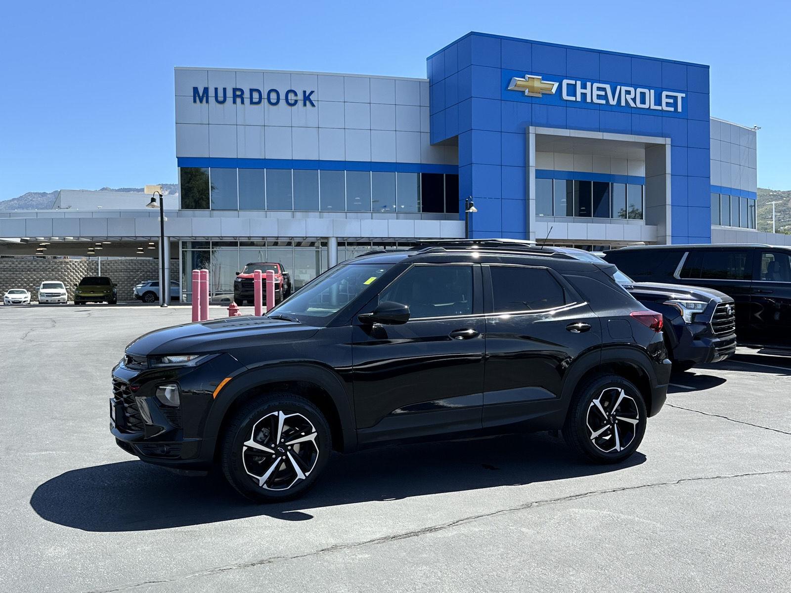 Mosaic Black Metallic 2022 Chevrolet Trailblazer SUV / Crossover Four-Wheel Drive 9-Speed Automatic