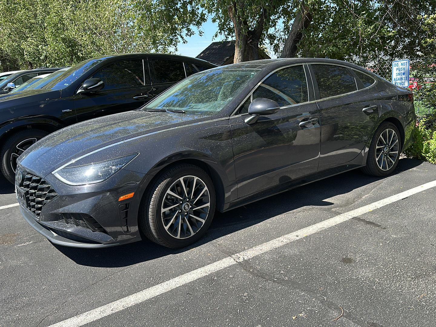 Blue 2023 Hyundai Sonata Sedan Front-Wheel Drive 