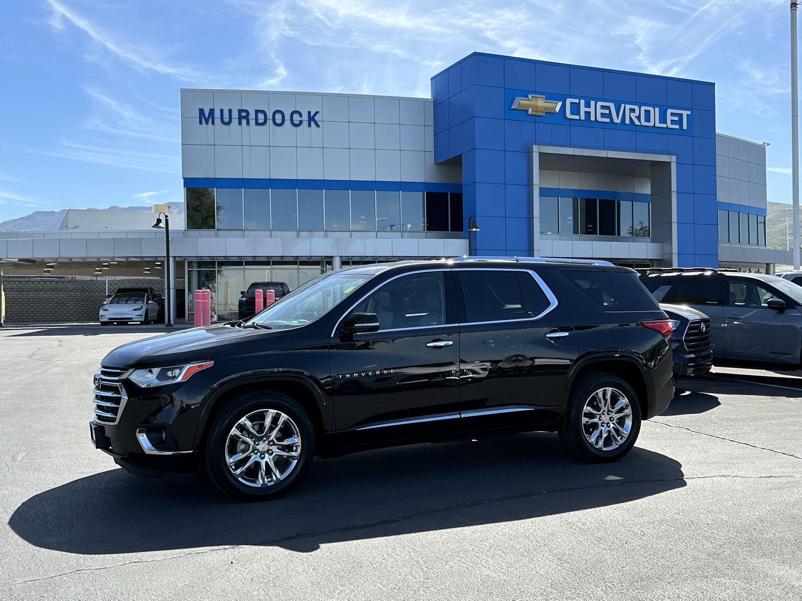 Mosaic Black Metallic 2018 Chevrolet Traverse SUV / Crossover Four-Wheel Drive 9-Speed Automatic