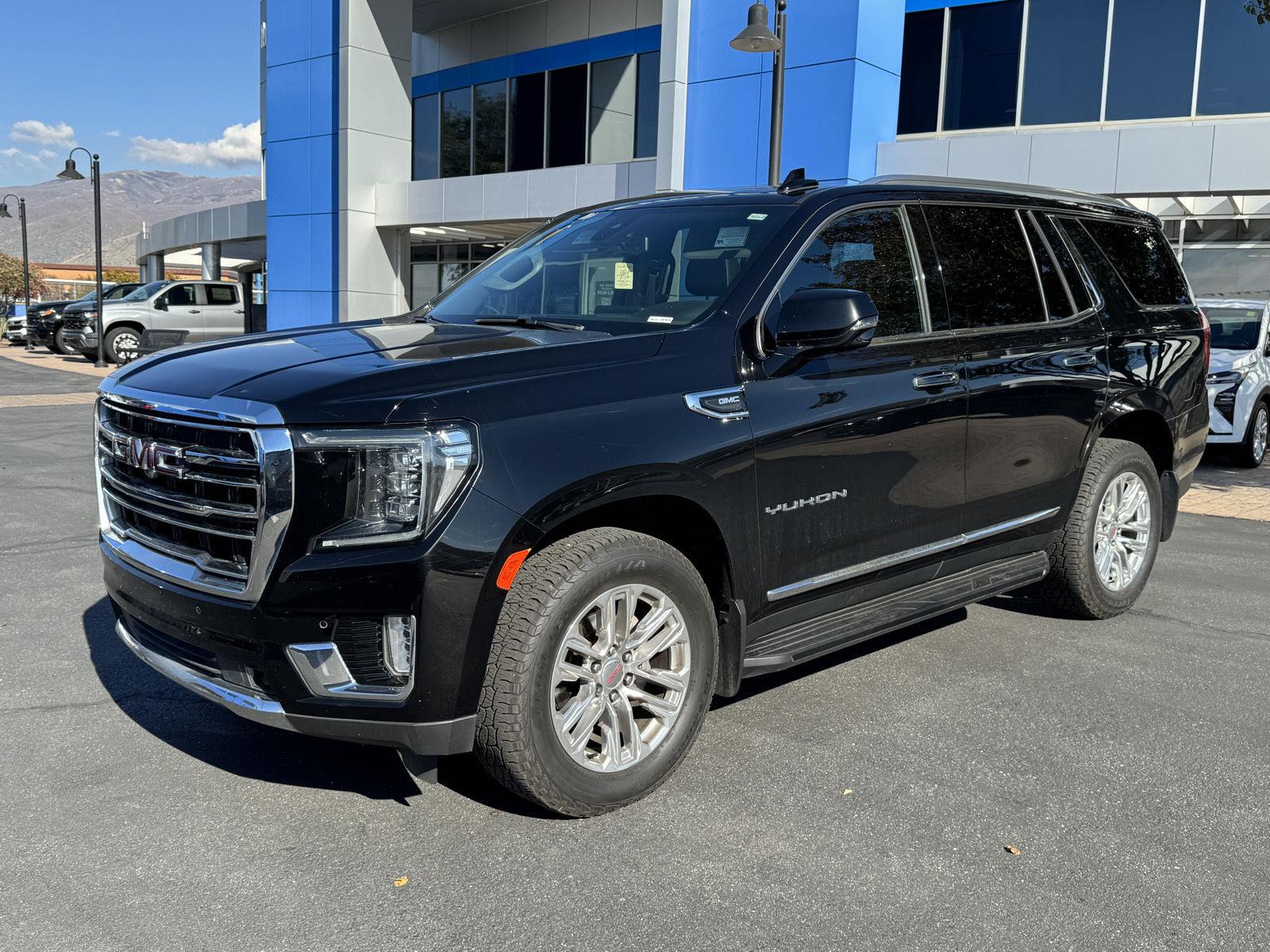 Black 2021 GMC Yukon SUV / Crossover Four-Wheel Drive