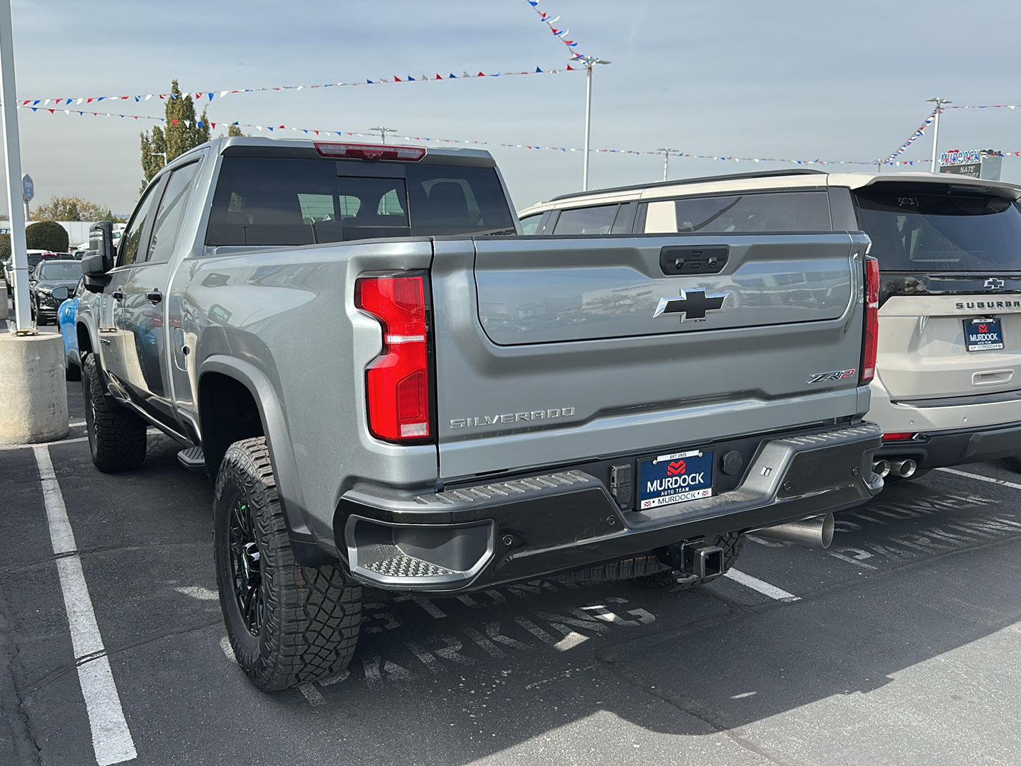 Sterling Gray Metallic 2026 Chevrolet Silverado 2500HD Pickup Truck Four-Wheel Drive Automatic