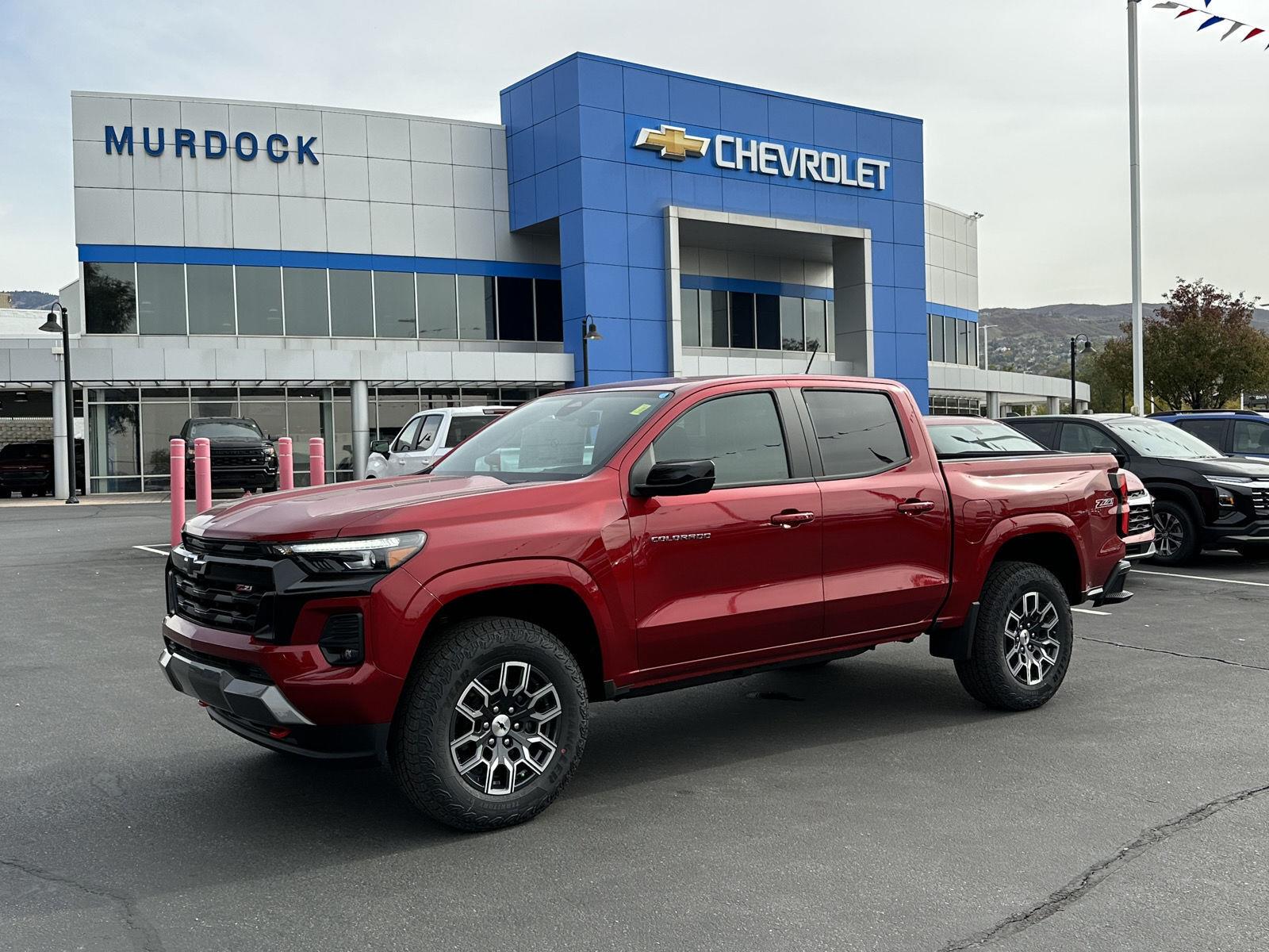 Radiant Red Tintcoat 2026 Chevrolet Colorado Pickup Truck Four-Wheel Drive 8-Speed Automatic