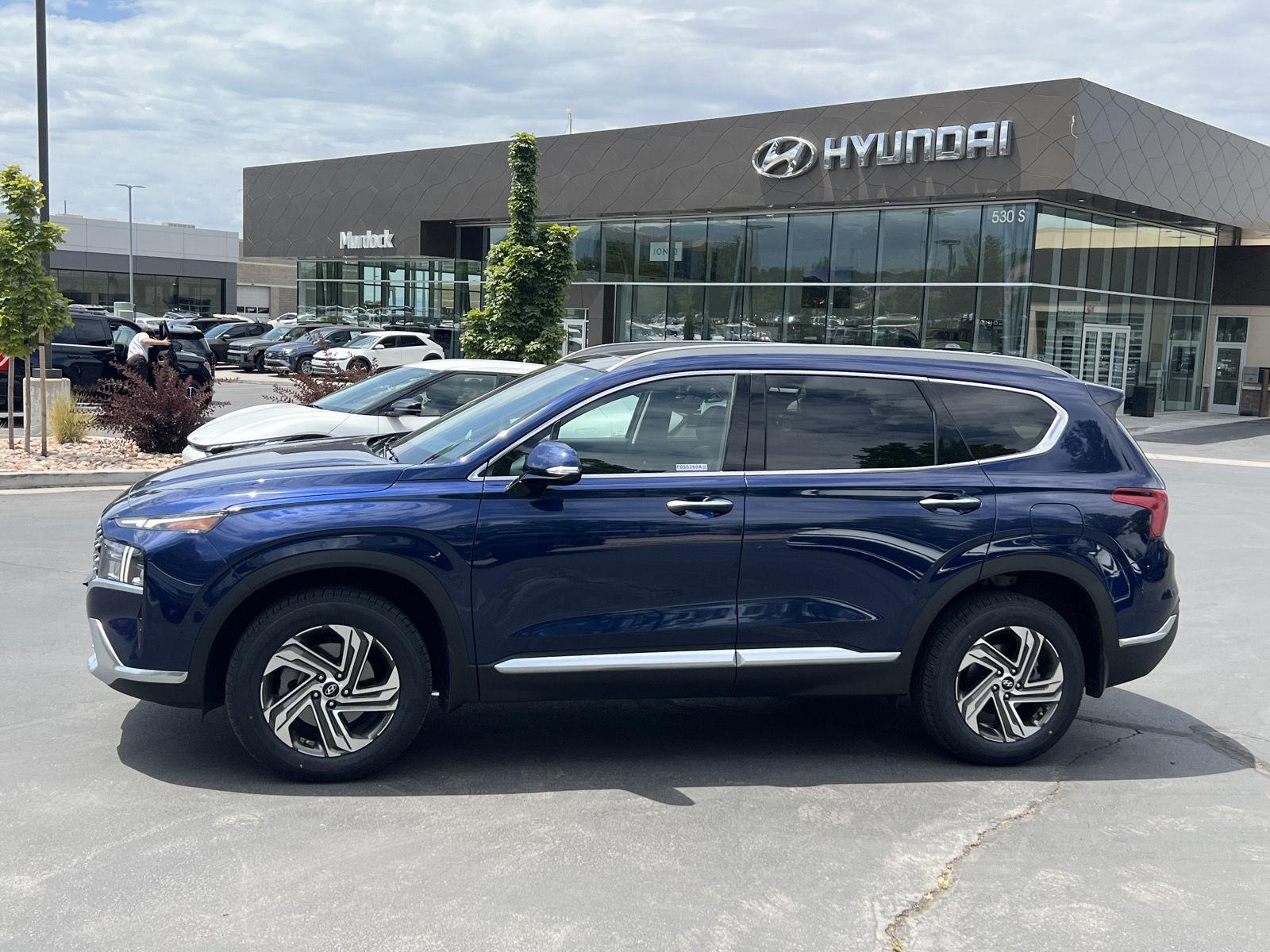 Blue (Stormy Sea) 2022 Hyundai Santa Fe SUV / Crossover All-Wheel Drive Automatic