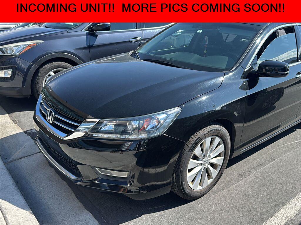 Crystal Black Pearl 2013 Honda Accord Sedan Front-Wheel Drive Automatic